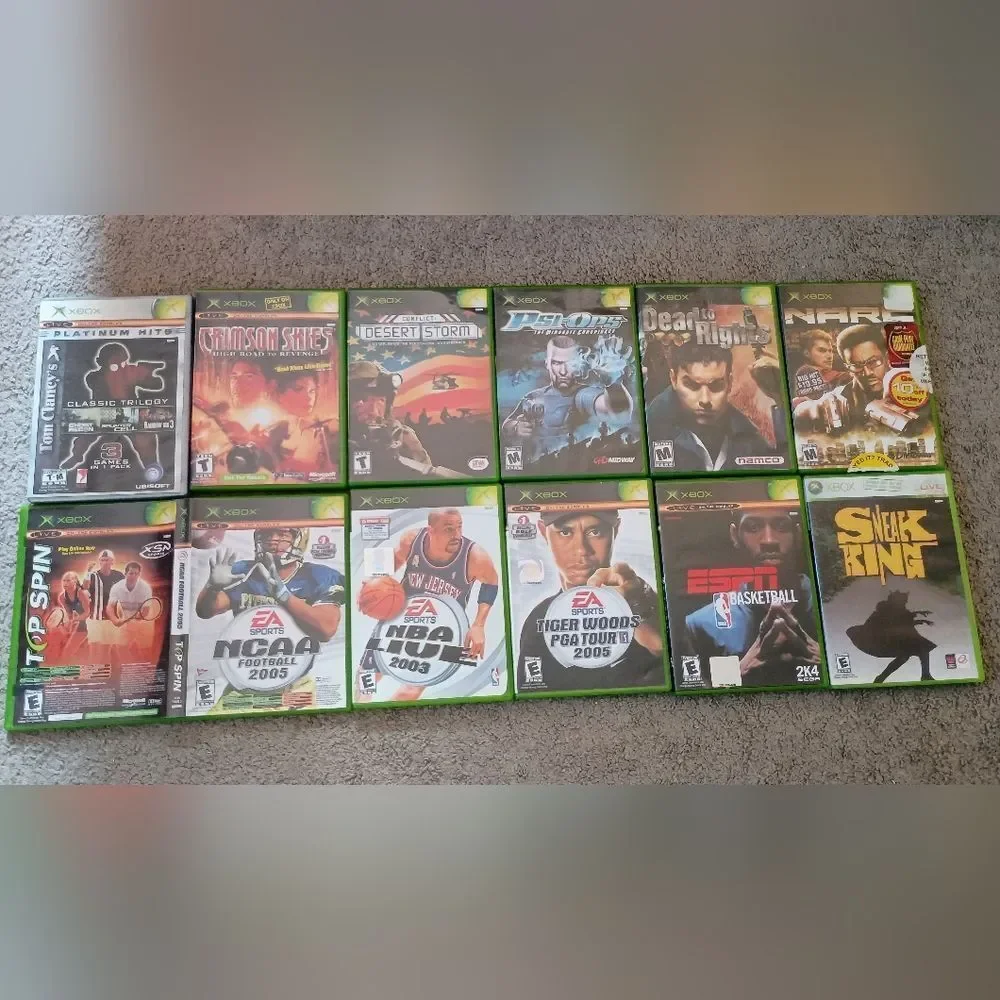 Original Xbox 14 Game Lot PRE-OWNED